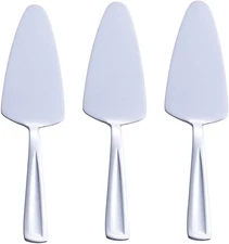 Pie Cake Server, 9.3-Inch Stainless Steel Pizza Pastry Server Set of 3, Dishwash