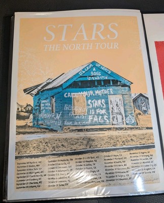 Stars - 2013 North Tour -Screen Print