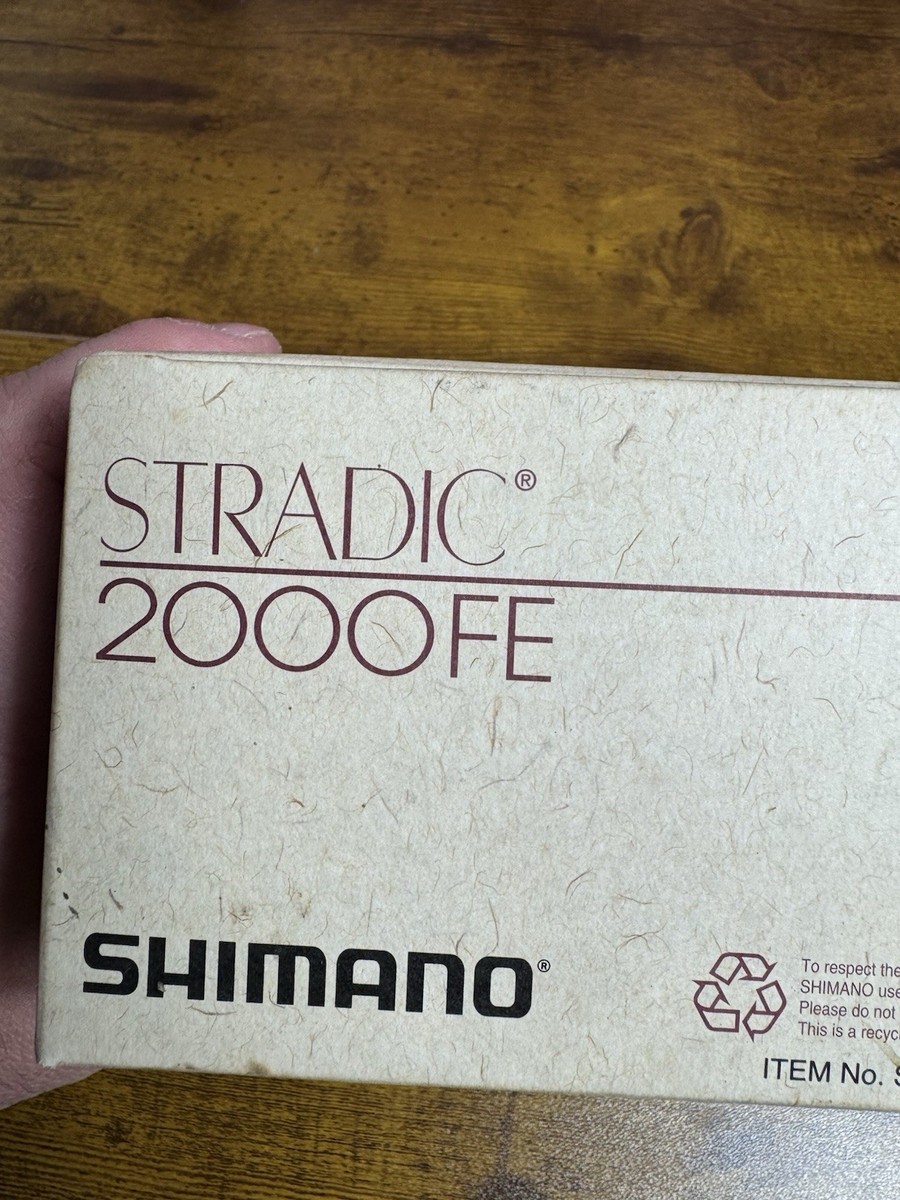 Shimano Stradic 2000FE Vintage Box And Paperwork Only No Reel FREE