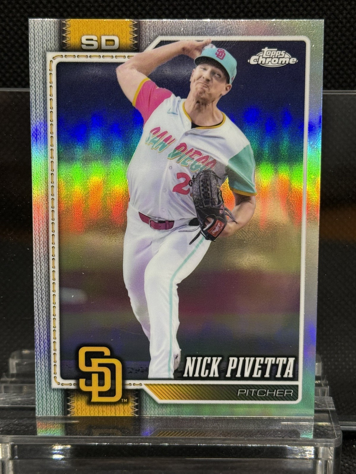 2026 Topps Chrome Baseball - Nick Pivetta Refractor #96