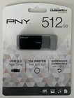 New PNY ELEDGE 512GB USB 3.0/2.0 Flash Drive BRAND NEW RETAIL SEALED ITEM!!!