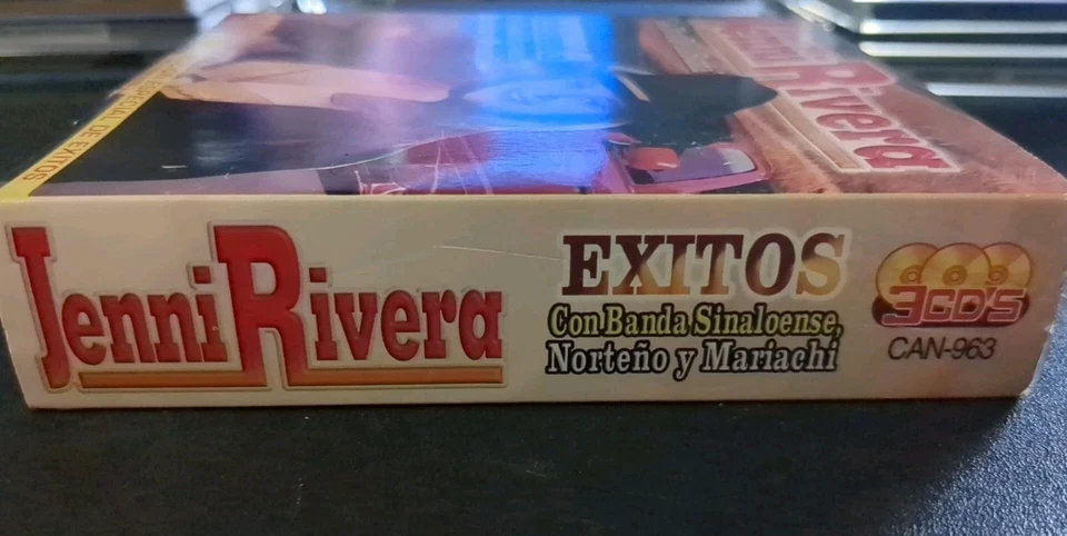 Jenni Rivera Exitos Con Banda Sinaloense 3 CD Set Edición Especial De Exitos - Image 3 of 4