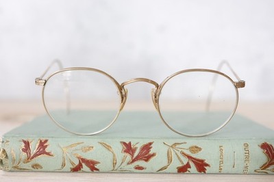 Vintage UOC frames 1/10 12K Gold Filled Eyeglasses New Old Stock Fulvue