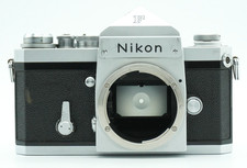  Near Mint  Nikon F Eye Level Silver 35mm SLR Film Camera Body From JAPAN 136