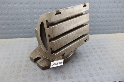 AUTO-BOX MACH CO. 10'' X 8'' TILTING, ROTATE T-SLOT TABLE WORK HOLDING LOC8569