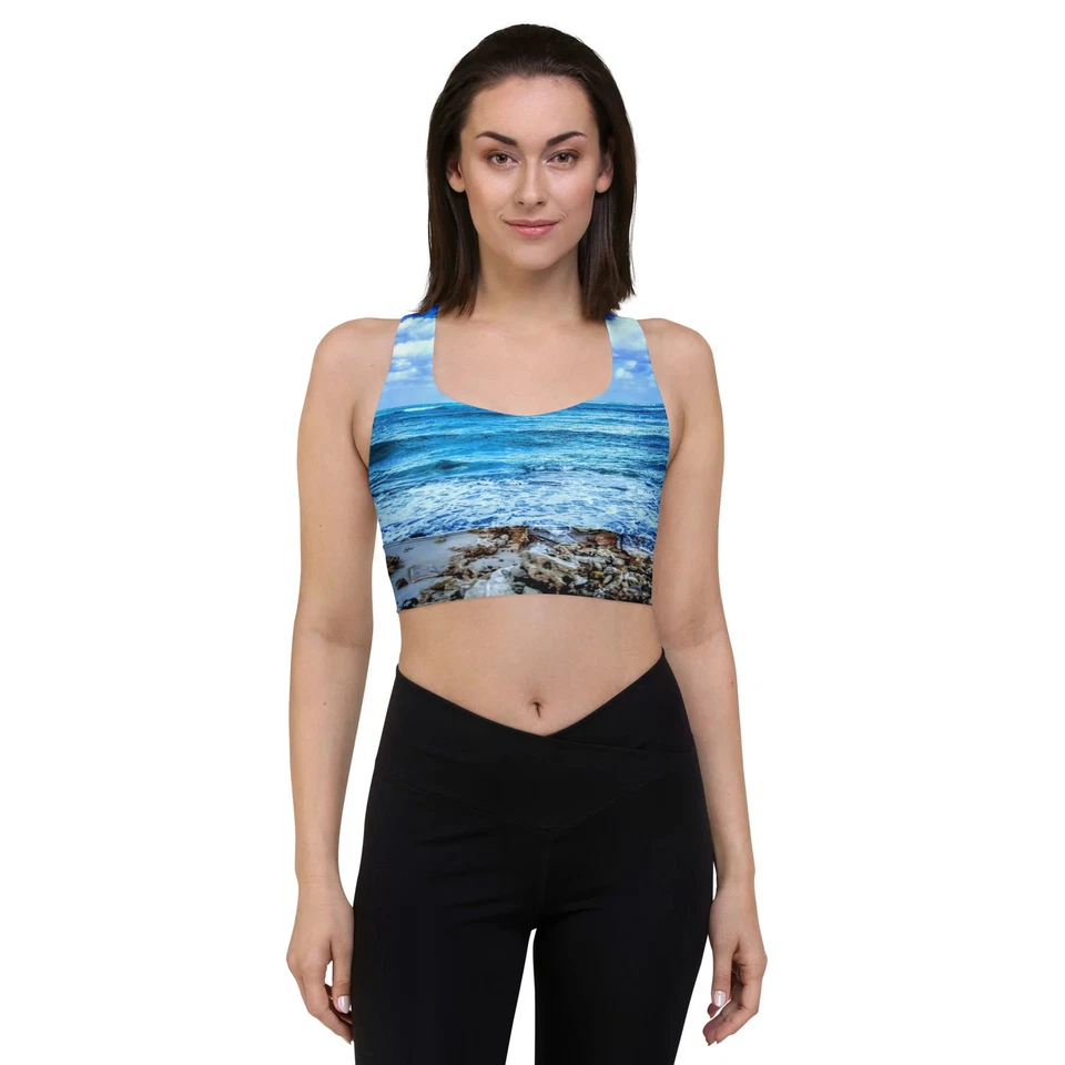 Bahama's "Clarity" Recycled Longline Sports Bra - Image 3 of 4