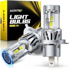 2PCS H4/9003 LED Headlight Bulb Conversion Kit High Low Beam 48000LM 6500K White
