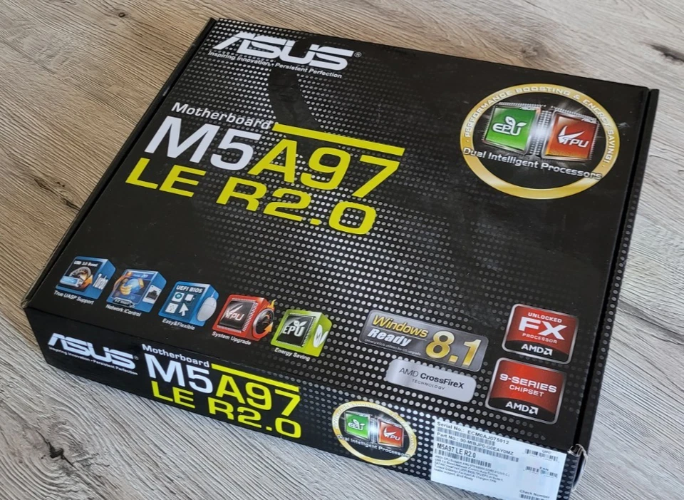 ASUS M5A97 LE R2.0 AM3+ Mainboard + AMD FX-6300 6x 3,5 GHz Black Edition CPU ! - Bild 3 von 4