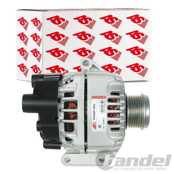 As-Pl Lichtmaschine Generator 90A Passend FüR Alfa Romeo Mito CitroËN Nemo Fiat-image