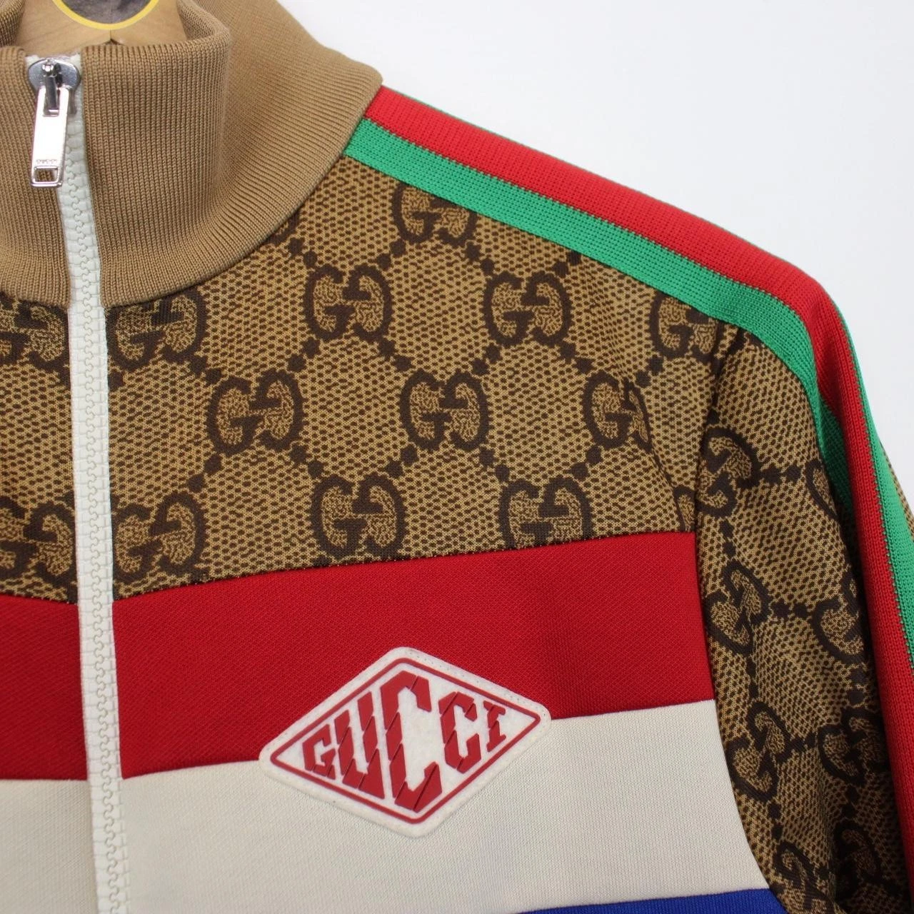 Giacca da pista Gucci Multicolore GG Monogram Maglia Tecnica