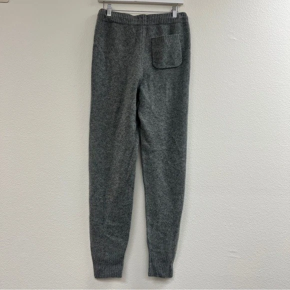 $248 NWT Gray Unsubscribed Cashmere Knit Lounging Lounge Pants Medium - Image 4 of 4