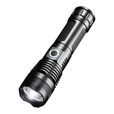 10000lb Flashlight Multi Mode Rechargeable 5000mAh Zoom 1700ft Reach