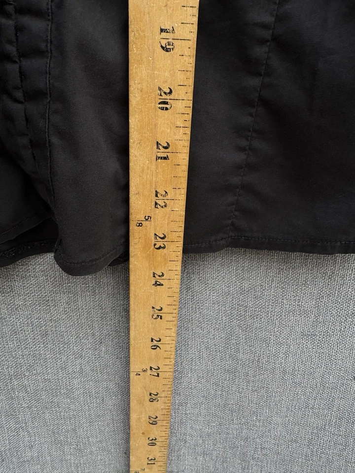 Cierre Corsé Bebe Y2K Negro Ajustado Top Volantes Cuello Mediano Foto 2 de 4