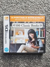 100 Classic Books for Nintendo DS 2010 Brand New Factory Sealed NTSC