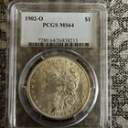 Morgan Silver Dollar 1902-O PCGS MS64 Grade