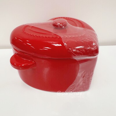 Target Cast Iron Dutch Oven Target Bullseye's Valentines 2025 Red