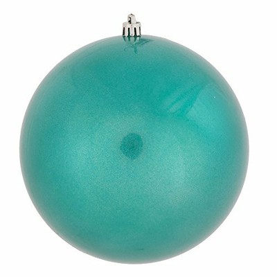 Vickerman 4.75 Clear Ball Christmas Ornament with Fuchsia Glitter Interior This Item Comes with 4 Ornaments per Unit. Vickerman 4.75 Clear Ball Christmas Ornament with Fuchsia Glitter Interior This Item Comes with 4 Ornaments per Unit.