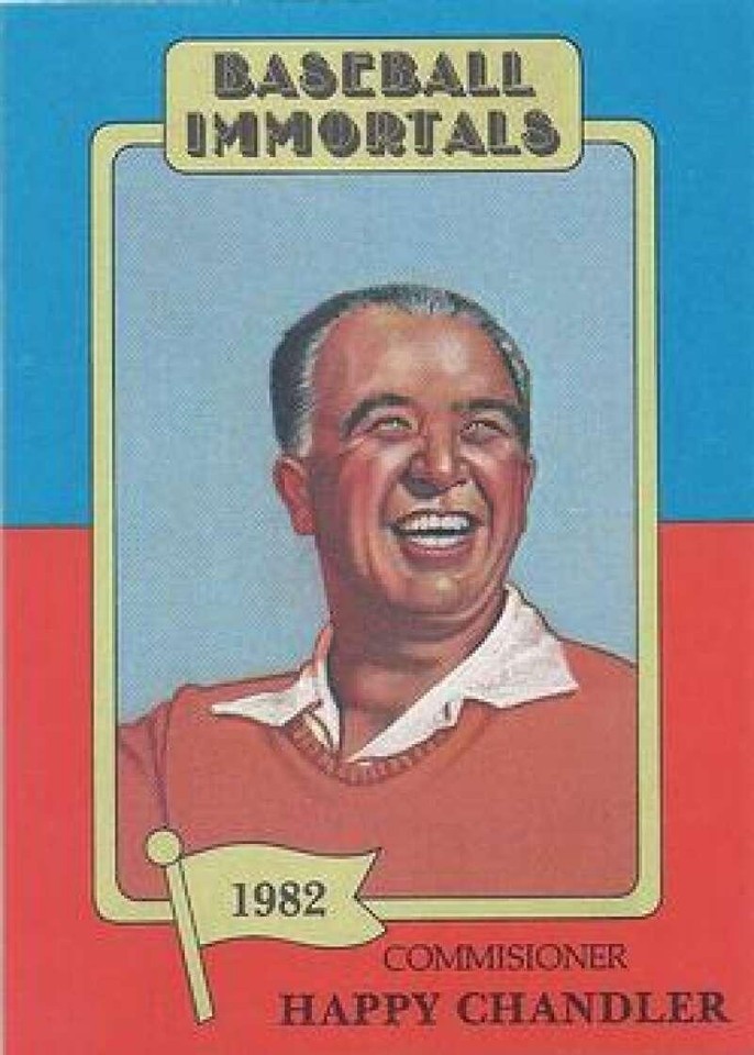 1980-87 SSPC Baseball Immortals - Happy Chandler #179 - 1 of 1