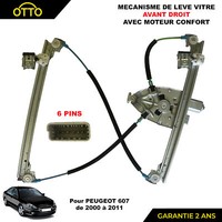 Elektrischer Fensterheber Vorne Rechts FüR Peugeot 607 9222Q0 9632242980 Sozius