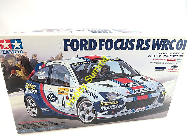 タミヤ スポーツカーシリーズNo.241 フォード フォーカス RS WRC01 タミヤ 1/24 フォード フォーカス WRC & RS WRC 01 - メルカリ
