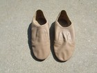 Capezio Tan Brown Leather CG33 WCP CAR HI Split Sole Ballet Shoes Size 10.5M — photo 1