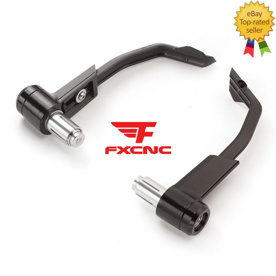 Protector de palanca de embrague de freno CNC protectores extremos de barra manillar universal de 7/8" Foto 2 de 4