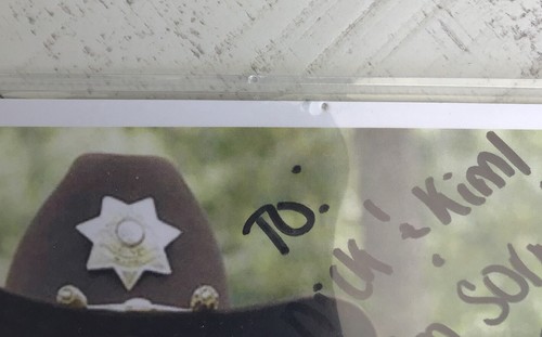 “Autograph The Walking Dead” Melissa Cowan “Bicycle Girl” With Rick COA Horror - Picture 10 of 10