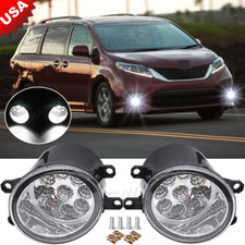 For 2012 Toyota Sienna Pair Front Bumper Fog Light Lamp Replacement 8121006071