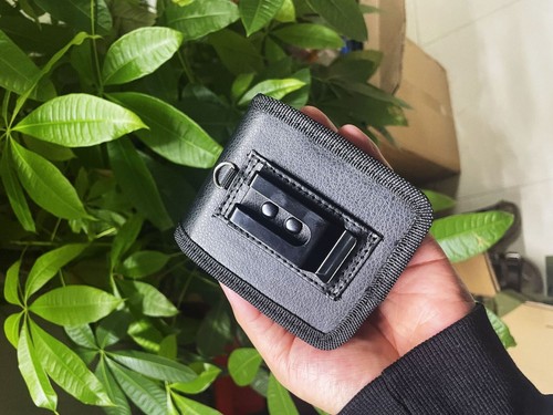 Funda de cuero vegana para Samsung Galaxy Z abatible 3/abatible 4 5G con clip para cinturón - Imagen 12 de 12