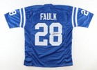 Marshall Faulk Signed Indianapolis Colts Jersey (JSA COA) NFL MVP 2000 / R.B. — photo 1