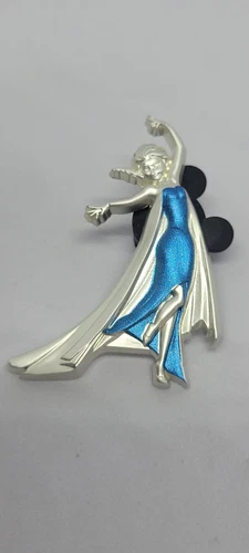Disney Parks 100 Years Of Wonder Platinum Anniversary Frozen Elsa Pin AUTHENTIC 