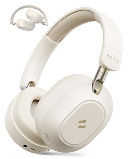 Wireless NC01 Active Noise Cancelling Headphones with Foldable Design-image
