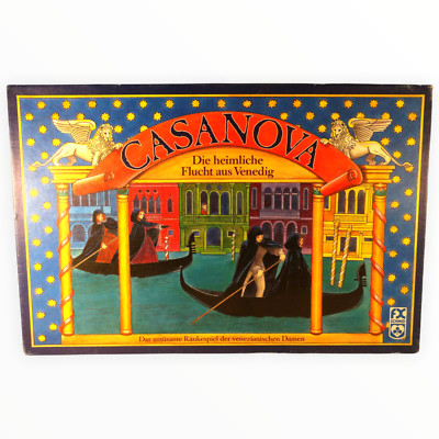 Casanova Brettspiel die heimliche Flucht aus Venedig FC Schmid 1990 Gesellschaft