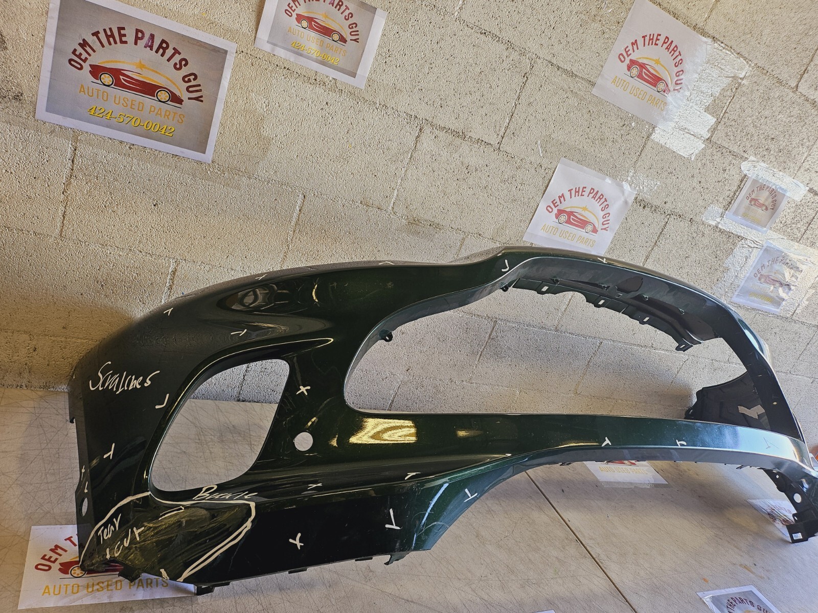 2021 2022 2023 Aston Martin DBX Front Bumper Cover OEM USED P/N MY83-17D957-BD