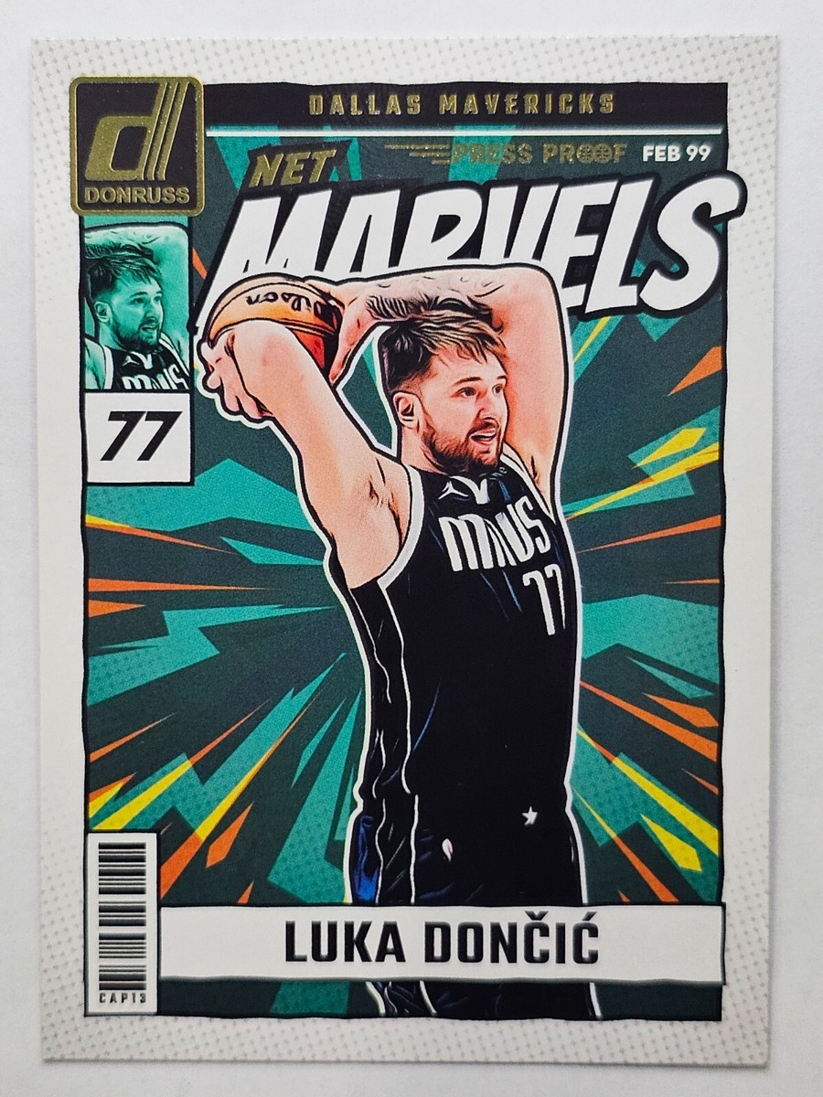 2024-25 Donruss Basketball Luka Doncic Net Marvels PRESS PROOF