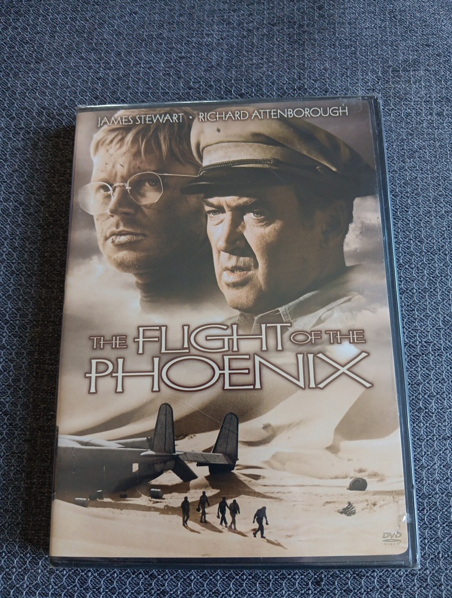 The Flight of the Phoenix DVD, 1965, James Stewart, Factory Sealed