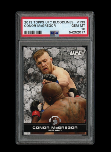 Carte Conor McGregor Rookie 2013 Topps Bloodlines – UFC – MMA – Collection