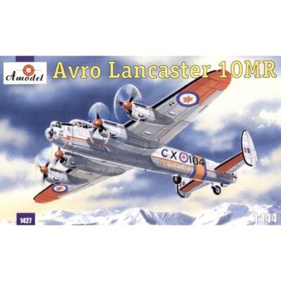 Amodel 1427 Plastic model airplane kit Scale 1:144 Avro Lancaster 10MR kit model