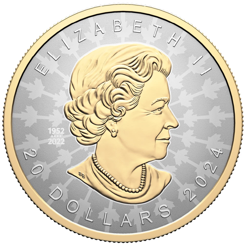 1 oz Kanada Silbermünze Maple Leaf 2024 - Super Incuse Reverse Proof - Bild 3 von 4