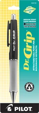 36100 Pilot Dr. Grip RT Ballpoint Pen, Medium 1.0mm, Black Ink, Single Pen