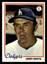 1978 Topps #464 Jerry Grote