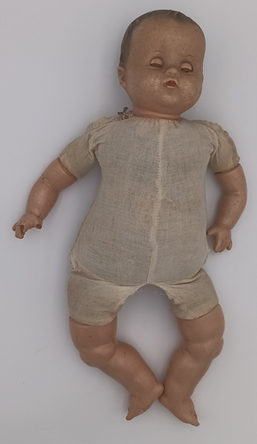1940's 21" Vintage Ideal Toy Company Baby Doll with Sleepy Eyes - Picture 2 of 8