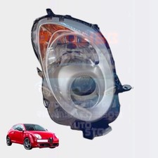FARO ANTERIORE FANALE DESTRO DX PER ALFA ROMEO MITO PARABOLA CROMATA TYC