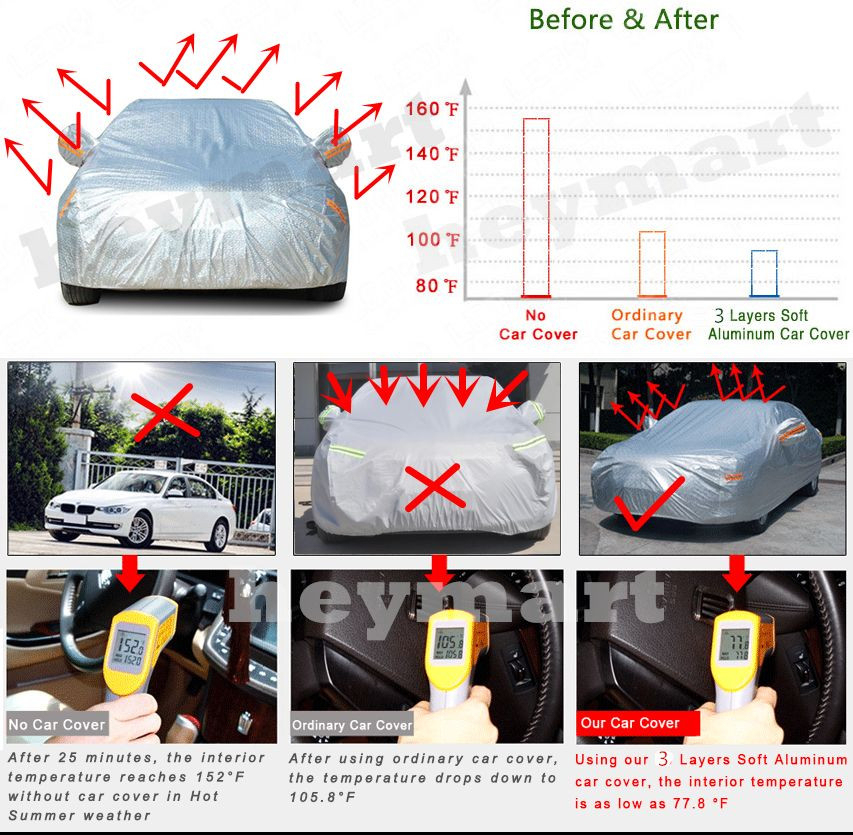 Fits For Subaru WRX Model Aluminum Car cover Guarantee waterproof car