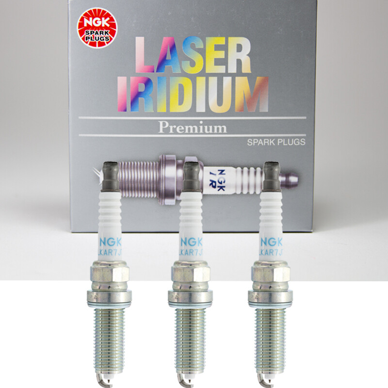 Genuine NGK Laser Iridium Spark Plug 3PCS Set for 2016-2017 Smart Fortwo 0.9L L3