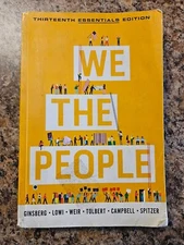 We the People - Paperback, by Ginsberg Benjamin; Lowi Theodore J.; Weir - Good