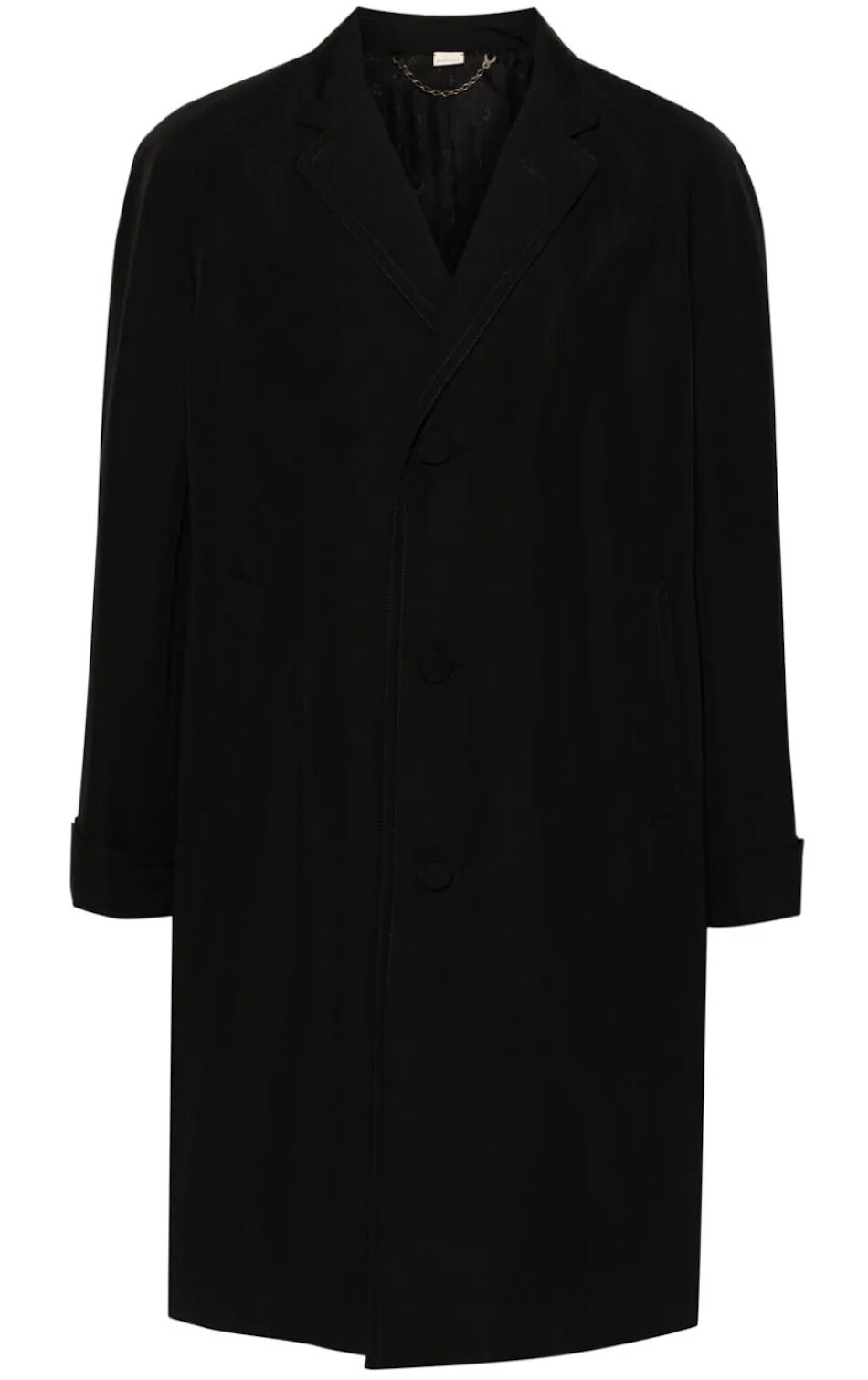 ОДНОБОРТНОЕ ПАЛЬТО ИЗ ПОПЛИНА HERREN MANTEL ОТ GUCCI СДЕЛАНО В ИТАЛИИ 721565ZAK7W1000 288990₽