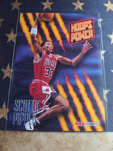 SCOTTIE PIPPEN Bulls 1994-95 NBA HOOPS Power Basketball Card #PR-8