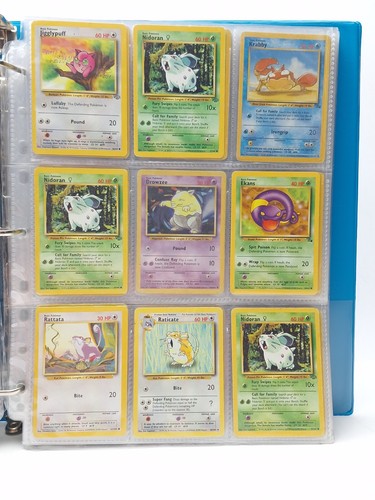 Lot grand classeur carte pokemon base originale vintage - Photo 13 sur 21