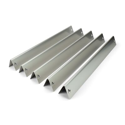 Edelstahl V2A Aromaschienen Brennerabdeckungen für Weber Spirit